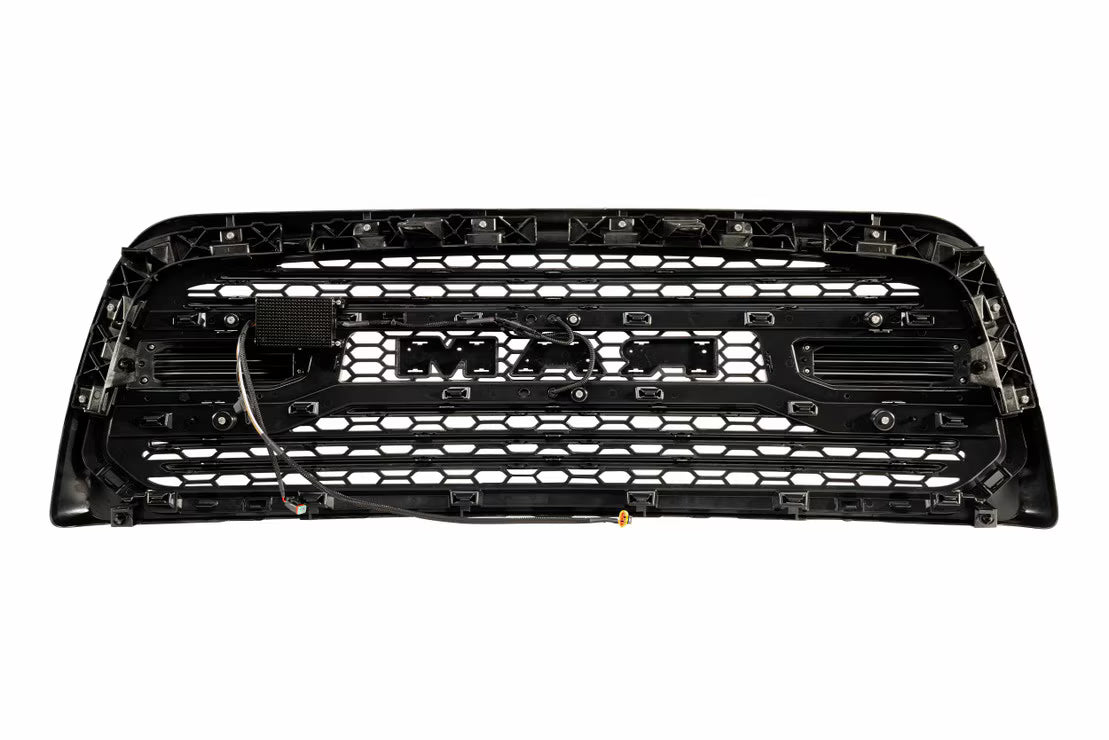 2013-2018 Ram HD Chrome XBG LED DRL Grille | Dirty Garage