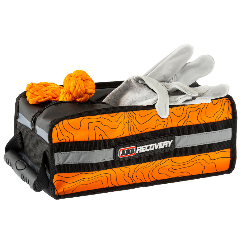 ARB Micro Recovery Bag Orange/Black Topographic Styling PVC Material - View 6 | Dirty Garage