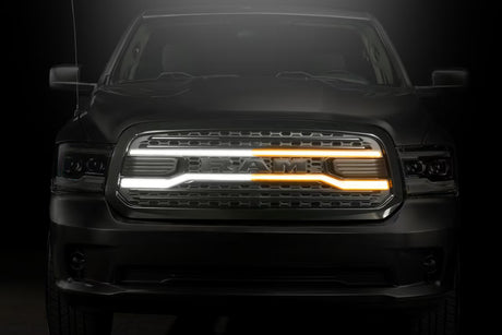 2019-2024 Ram 1500 Classic Chrome XBG LED DRL Grille - View 6 | Dirty Garage