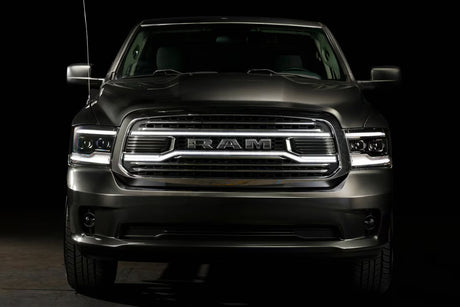 2019-2024 Ram 1500 Classic Chrome XBG LED DRL Grille - View 7 | Dirty Garage