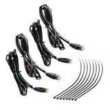 2021-2024 Bronco Off Road Laser and LED Fog Light Kit for Steel Bumper - View 3 | Dirty Garage