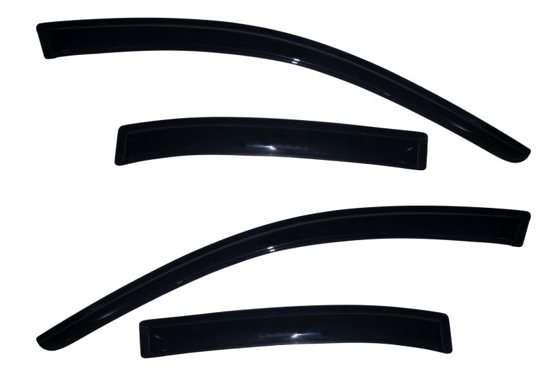 2013-2015 Malibu Ventvisor Outside Mount Window Deflectors Smoke 4-Piece - View 5 | Dirty Garage