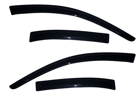 2013-2015 Malibu Ventvisor Outside Mount Window Deflectors Smoke 4-Piece - View 5 | Dirty Garage