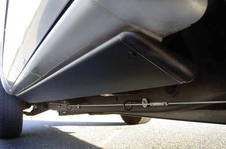 1999-2006 GM 1500 / HD Extended Crew PowerStep Black Running Board - View 2 | Dirty Garage