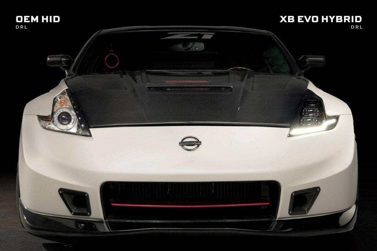 2009-2021 370Z XB Evo Hybrid Headlights Set (LF2-474Y)