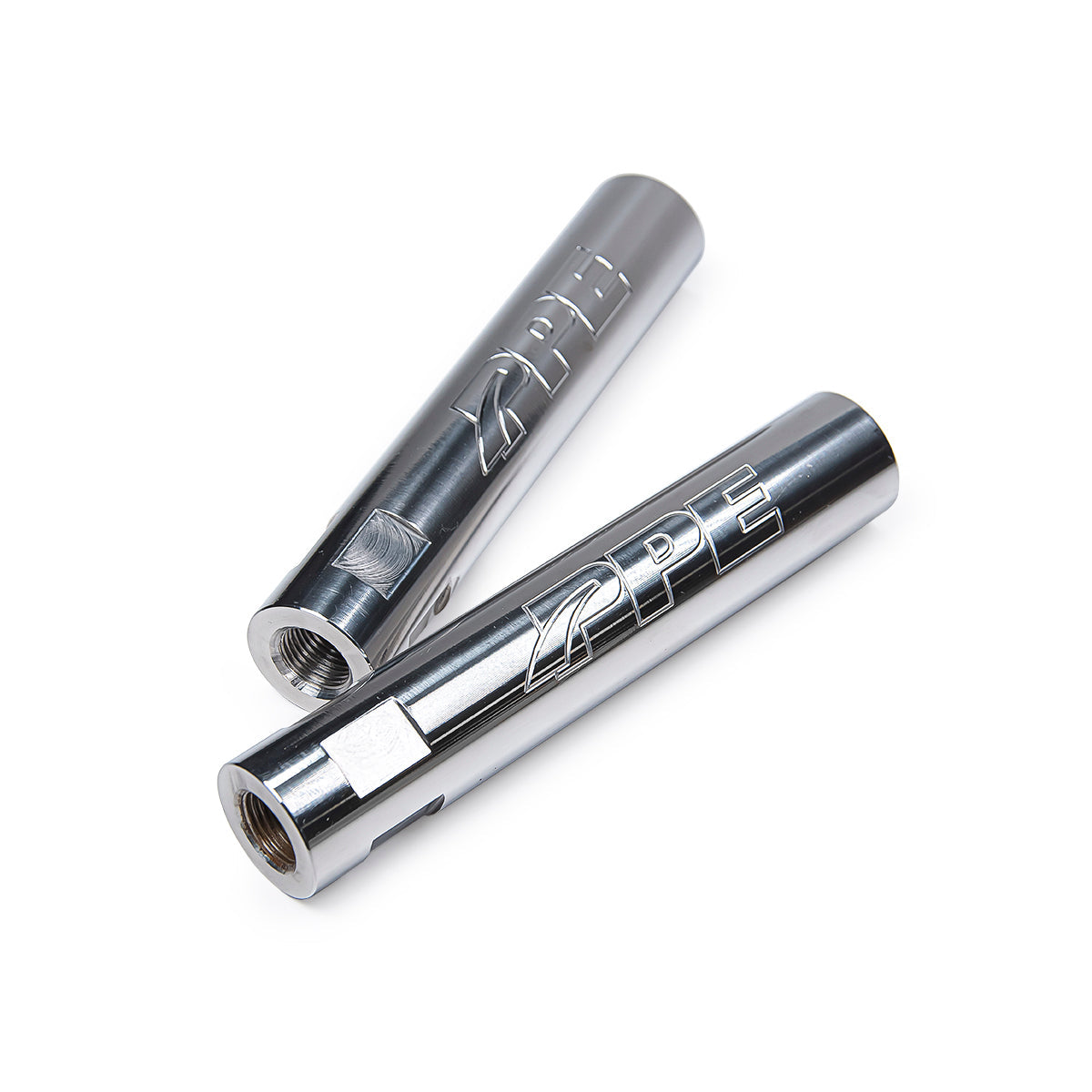 Universal 11-UP Sierra 2500 Polished 304 Stainless Steel Tie Rod Sleeves | Dirty Garage