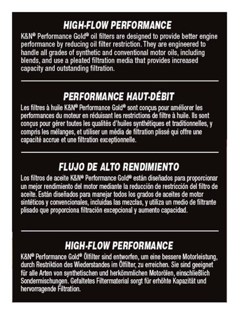 Performance Oil Filter - 2014-2018 500L 1.4L L4 Gas - View 5 | Dirty Garage