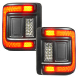 2018-2025 Wrangler LED Flush Mount Tinted Tail Light | Dirty Garage