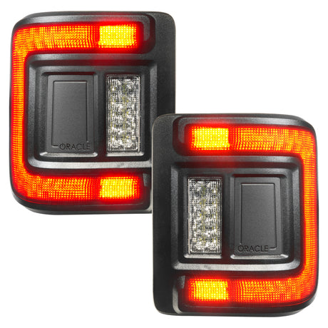 2018-2025 Wrangler LED Flush Mount Tinted Tail Light | Dirty Garage