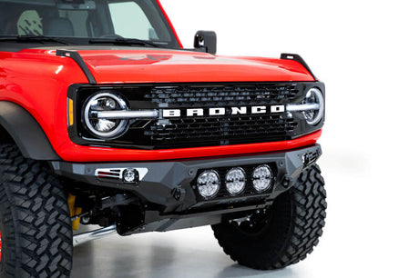 2021-2022 Bronco Bomber Front Bumper w/ Rigid 360 Mounts - View 2 | Dirty Garage
