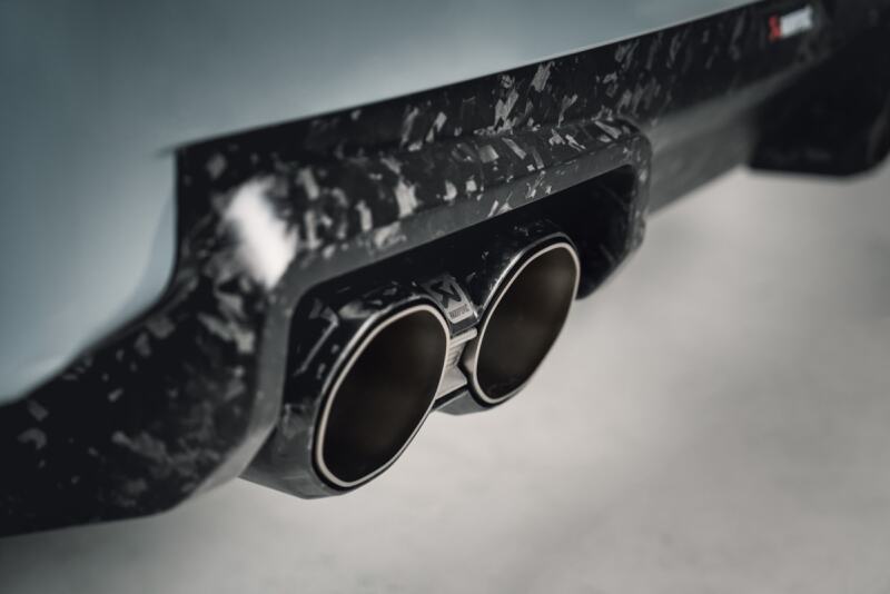 2023-2025 M2 Coupe Tail Pipe Set Chopped Carbon - View 2 | Dirty Garage