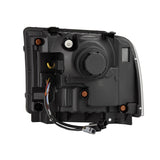 2005-2007 Super Duty Nova-Series LED Projector Alpha Black Headlights - View 2 | Dirty Garage