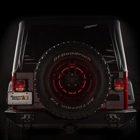 Rugged Ridge 3rd Brake Light LED Ring - View 3 | Dirty Garage