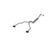 2021-2024 GM T304 SS 3" Cat-Back Dual Split Exhaust Quad Carbon Fiber Tips | Dirty Garage