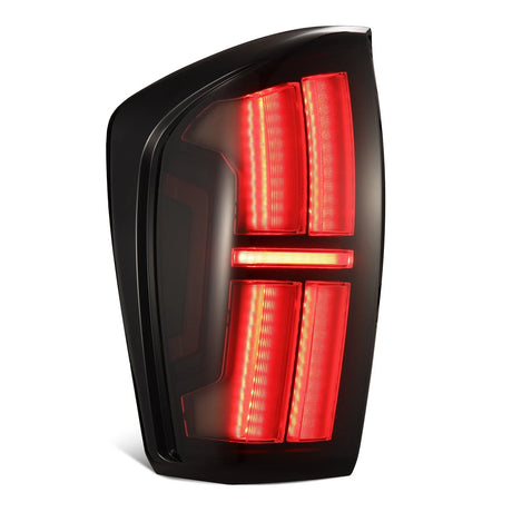 2016-2023 Tacoma Nova-Series Prismatic LED Tail Lights Alpha-Black - View 4 | Dirty Garage