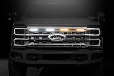 2023-2025 Super Duty XBG LED DLR Chrome Grille - View 9 | Dirty Garage