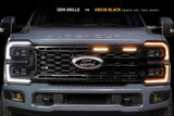 2023-2025 Super Duty XBG LED DRL Black Grille - View 7 | Dirty Garage