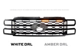2023-2025 Super Duty XBG LED DRL Black Grille - View 3 | Dirty Garage