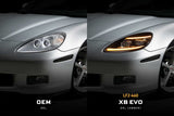 2005-2013 Corvette C6 XB EVO LED Headlight Pair - View 6 | Dirty Garage