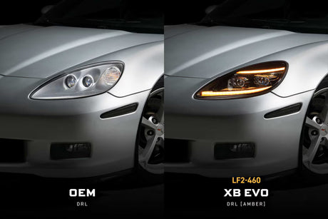 2005-2013 Corvette C6 XB EVO LED Headlight Pair - View 6 | Dirty Garage