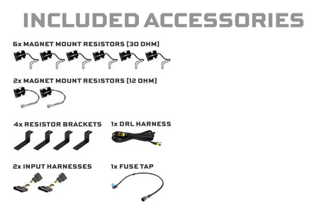 2005-2013 Corvette C6 XB EVO Hybrid LED Headlight Set - View 5 | Dirty Garage
