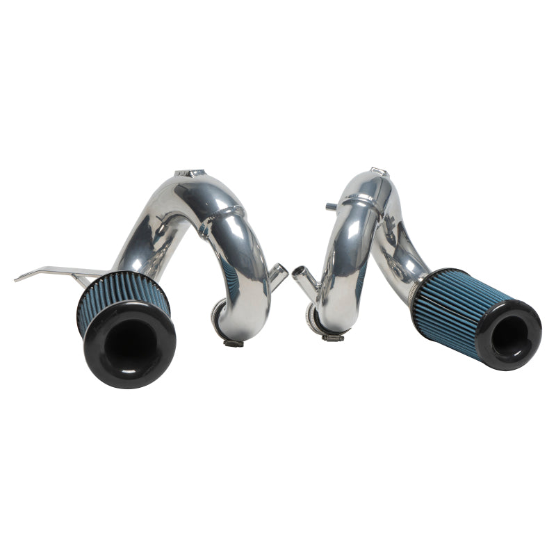 2018-2023 Kia Stinger 3.3L Twin Turbo Polished Short Ram Air Intake - View 3 | Dirty Garage