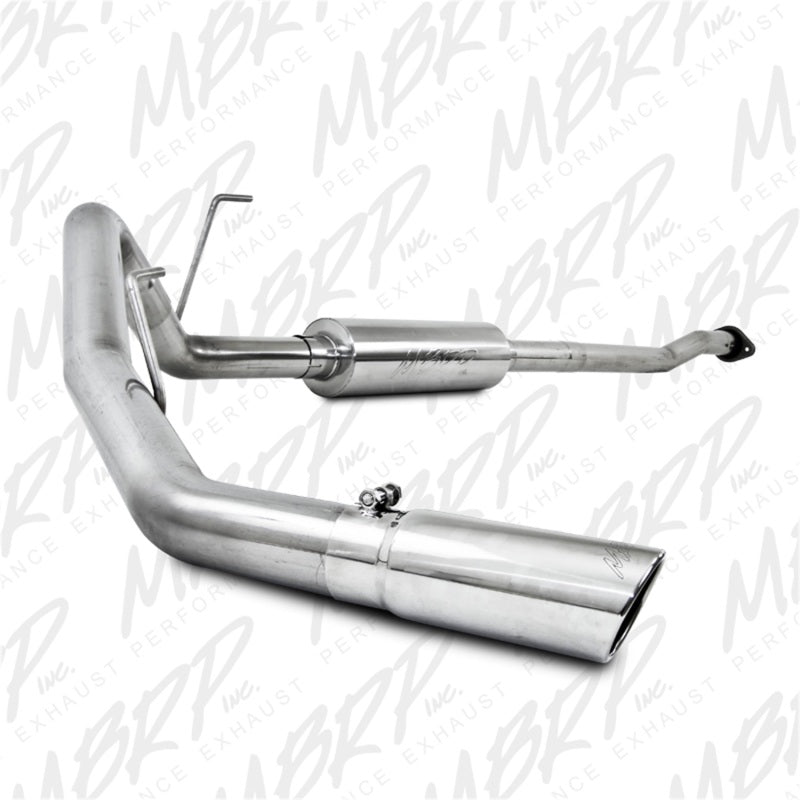 2011-2012 F-150 V6 Ecoboost 3" T409 Cat Back Single Side Exit | Dirty Garage