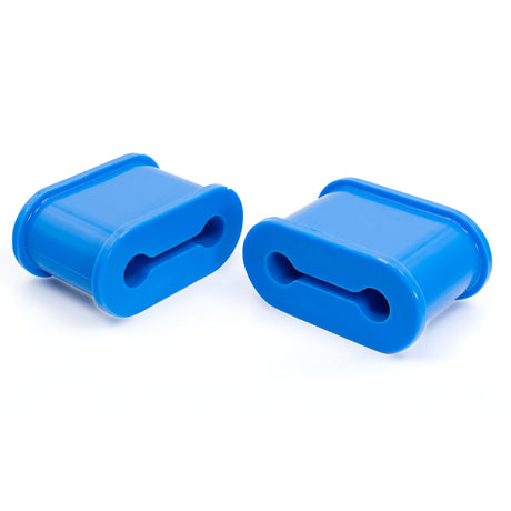 Universal Silicone Bushings - 40 Hardness Blue - View 2 | Dirty Garage