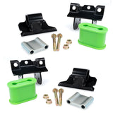 2001-2010 6.6L Duramax Engine Mount Kit 50 Hardness Green - View 2 | Dirty Garage