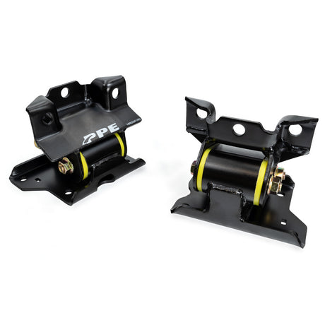 Universal 6.6L Duramax Engine Mount Kit 60 Hardness Yellow | Dirty Garage