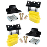 Universal 6.6L Duramax Engine Mount Kit 60 Hardness Yellow - View 2 | Dirty Garage