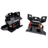 2001-2010 6.6L Duramax Engine Mount Kit 70 Hardness Red | Dirty Garage