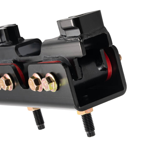 2010-2019 2500/3500HD Allison 4WD Performance Transmission Mount-Red 70A Hardness - View 3 | Dirty Garage