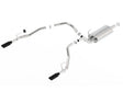 Borla 09-17 Ram 1500 5.7L V8 5in Single Tip Black Chrome Cat-Back Touring Exhaust Through Bumper | Dirty Garage