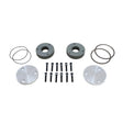 1971-2015 Dana 60 Hardcore Drive Flange Kit 30-Spl Outer Stubs w/ Engraved Caps | Dirty Garage