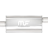 Universal Muffler Mag Stainless Steel 24x5x8 2.5 O/C | Dirty Garage