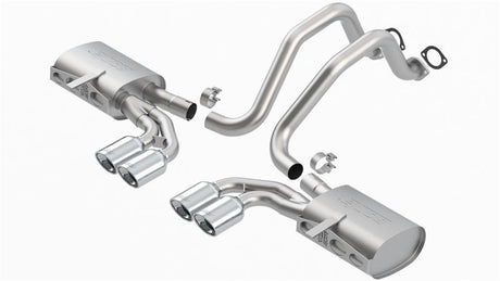 Borla 97-04 Chevrolet Corvette 5.7L 8cyl Touring SS Catback Exhaust | Dirty Garage