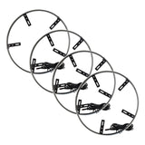 Universal LED Illuminated Wheel Rings 16.5" PLASMA ColorSHIFT w/ BC2 Bluetooth Controller - View 8 | Dirty Garage