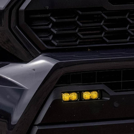 Baja Designs 2024+ Toyota Tacoma S2 Sport Dual Fog Pocket Light Kit - Baja Amber | Dirty Garage