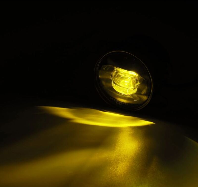 Universal DoubleTap Dual Color LED Projector Fog Lights White Amber - View 5 | Dirty Garage