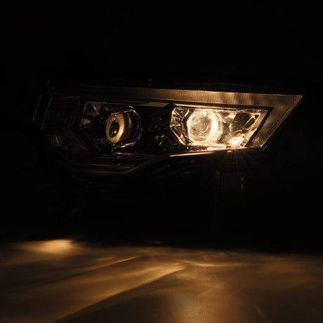 2014-2020 4Runner Pro-Series LED Projector Alpha-Black Headlights Sequential Signal DRL - View 2 | Dirty Garage