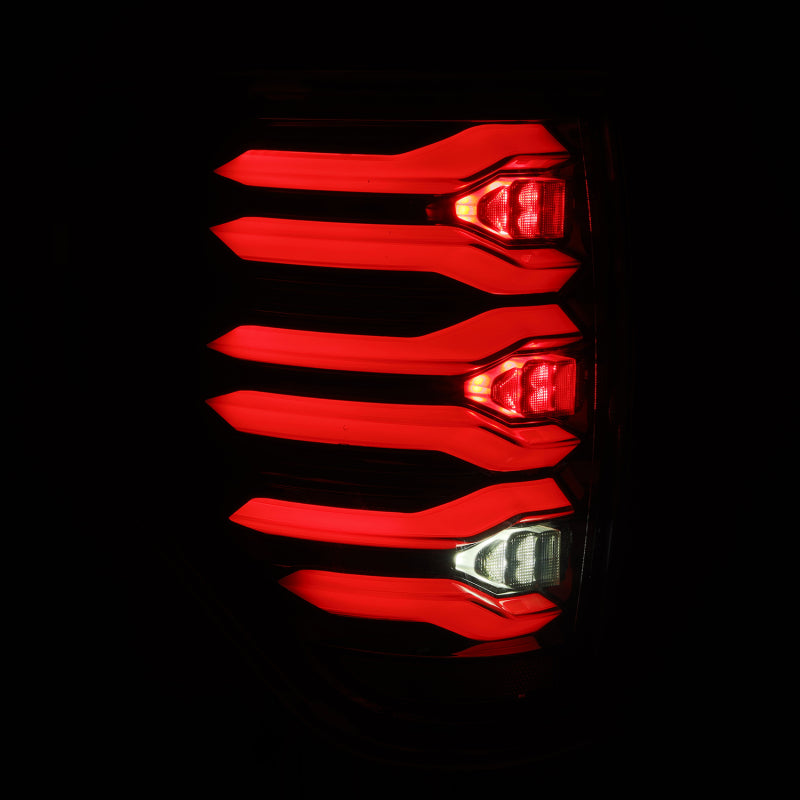 2009-2014 F-150 Luxx-Series LED Tail Lights AlphaBlack Housing | Dirty Garage
