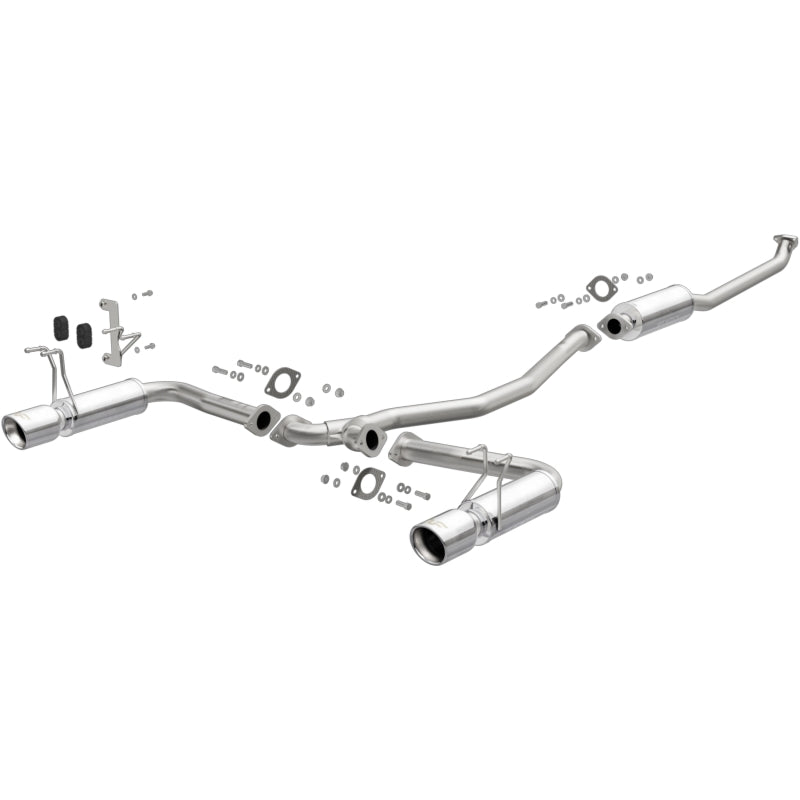 2016-2018 Civic 2.0L Street Series Cat Back Exhaust Polished Tips | Dirty Garage