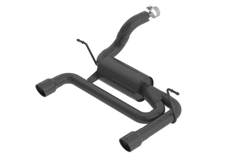 Borla 2018 Jeep Wrangler JL/JLU 3.6L 2DR/4DR S-Type SS Axle Back Black Coated Exhaust w/3.5in Tips | Dirty Garage