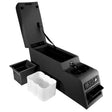 Rugged Ridge Ultimate Locking Console Black Denim 76-95 Jeep CJ&Wrangl | Dirty Garage