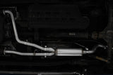 2022-2023 Frontier 3.8L 3" Cat Back Turndown Exit Street Profile Aluminized Steel - View 2 | Dirty Garage