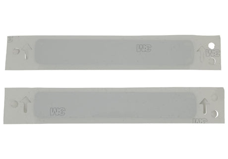 Universal Black/Silver EcoBoost Emblem 3-1/2in x 9/16in - Set of 2 - View 3 | Dirty Garage