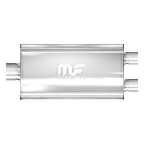 Universal Muffler Mag Stainless Steel 22x5x11 3 D 3 C | Dirty Garage