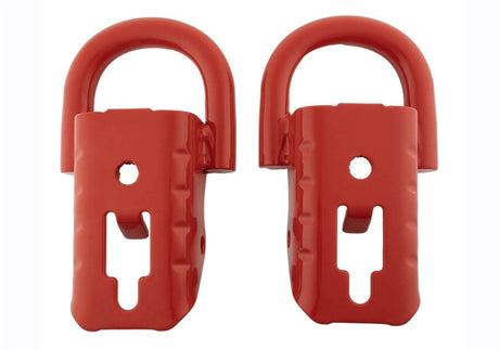 2015-2022 F-150 Tow Hooks - Red - View 5 | Dirty Garage