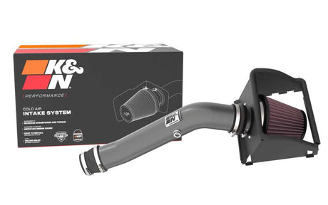 2018-2024 Ford F150 3.3L V6 Performance Air Intake System w/Red Air Filter - View 6 | Dirty Garage
